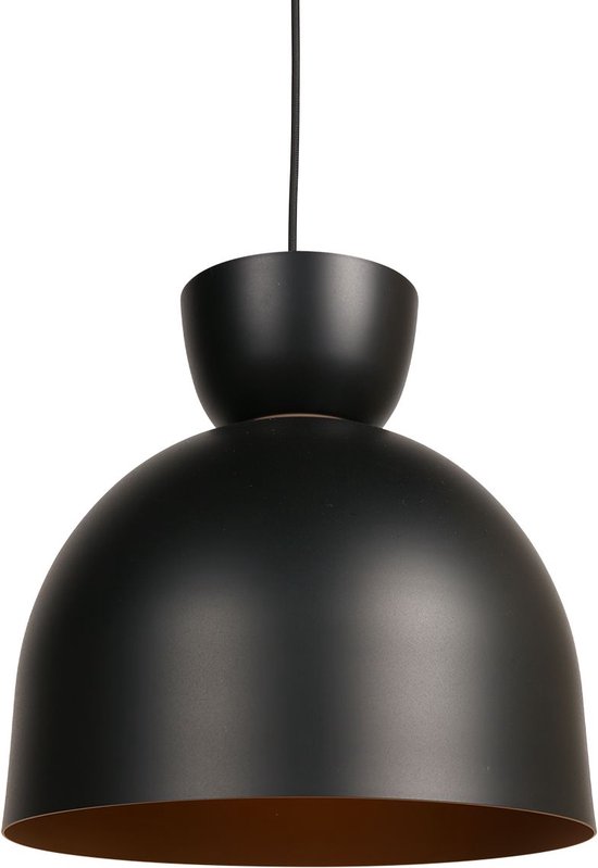 Mexlite hanglamp Skandina - zwart - - 3683ZW