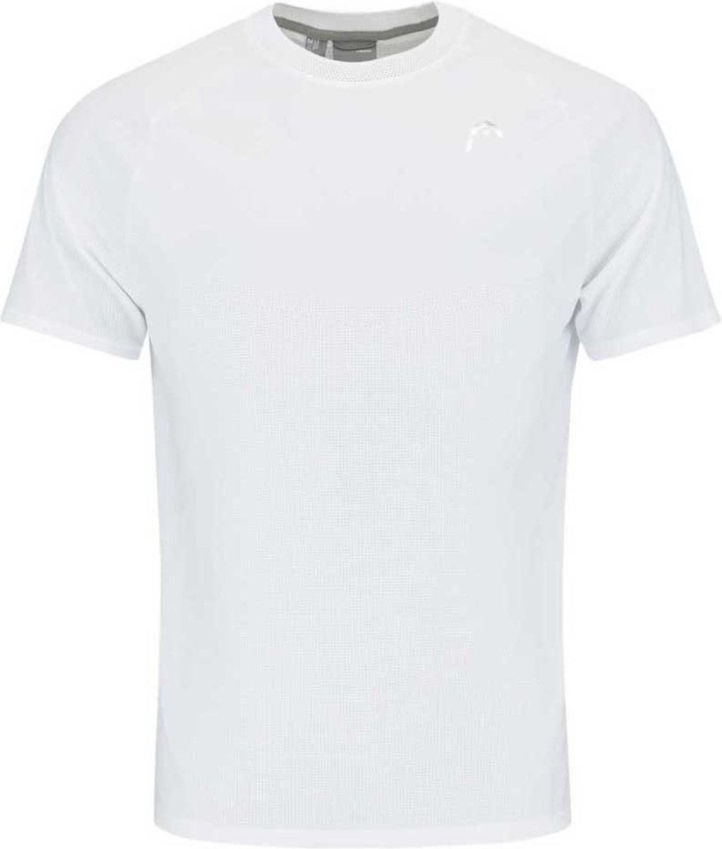 Head Racket Performance T-shirt Met Korte Mouwen Wit XL Man