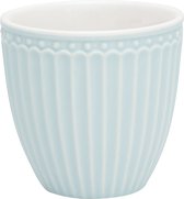GreenGate Tasse à expresso (mini tasse à latte) Alice bleu clair 125 ml - Ø 7 cm