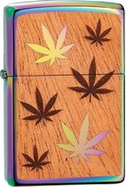 Aansteker Zippo Cannabis Woodchuck Emblem