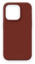 iDeal of Sweden Silicone Dark Amber, Housse, Apple, iPhone 15 Pro, 15,5 cm (6.1"), Ambre