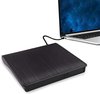 Externe DVD Speler - Externe DVD Speler voor Laptop - Externe DVD Speler en Brander - USB 3.0 draagbare CD/DVD+/-RW-drive/dvd-speler voor laptop, CD-ROM-brander, compatibel - Zwart