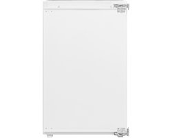 Inventum IKK0882D 88 cm stille energiezuinige inbouw koeler - Koelkast - Superkoelen - Deuralarm - Vakantiestand - 126 liter - Vershoudlade - Deur op deur - Wit