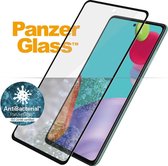 PanzerGlass - Screenprotector geschikt voor Samsung Galaxy A52 Glazen | PanzerGlass Edge to Edge Screenprotector - Case Friendly - Zwart