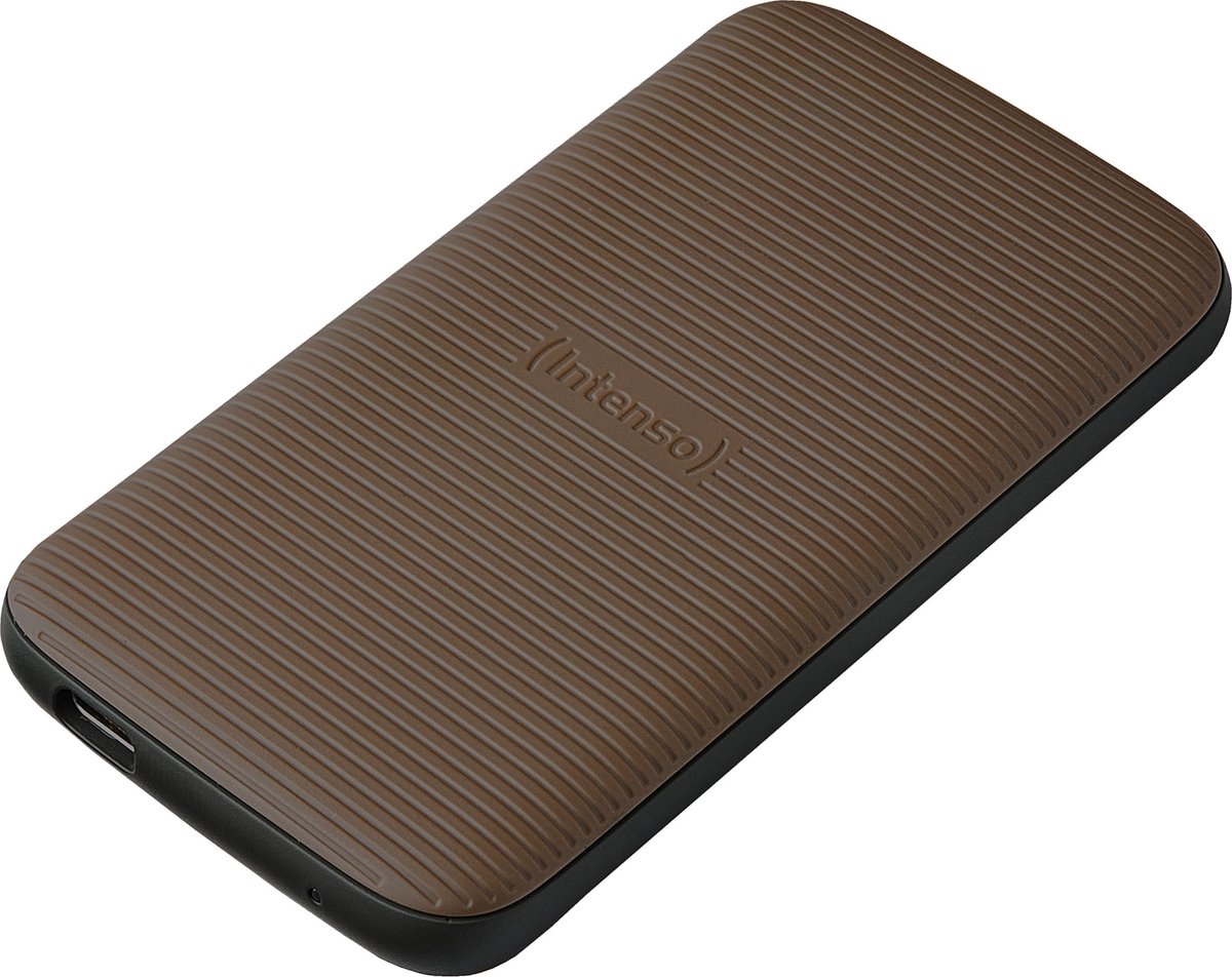 (Intenso) Rugged portable SSD TX500 500GB - USB 3.2 10 Gbit/s - schokbestendig - bruin (3827450)