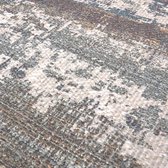 eCarpet Capri Collection 100% gerecycled katoen duurzame rug livingroom keuken hal cosy scandi handgemaakt 9013- 80 cm x 150 cm