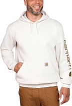 Carhartt Sweat à capuche avec logo sur les manches Malt-XL