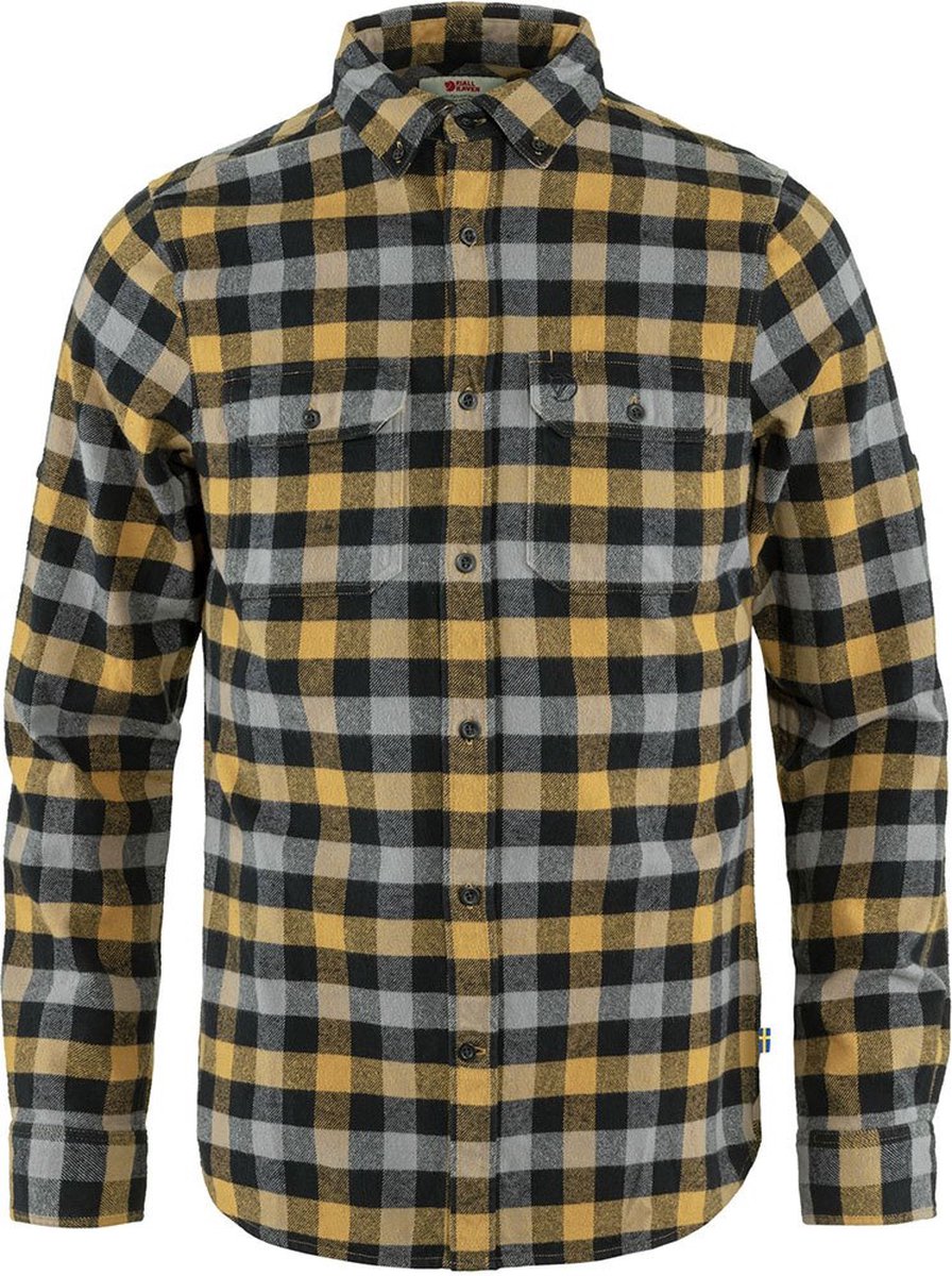 Fjällräven Skog Shirt Met Lange Mouwen Man Zwart