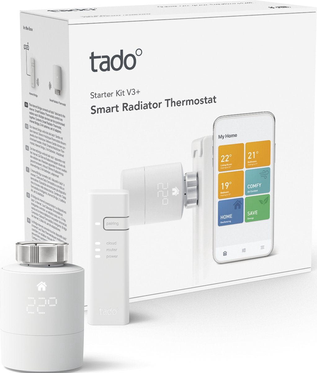 Netatmo Smart Radiator Valve - lot de 3 têtes thermostatiques  additionnelles pour Smart Thermostat ou Starter Pack 