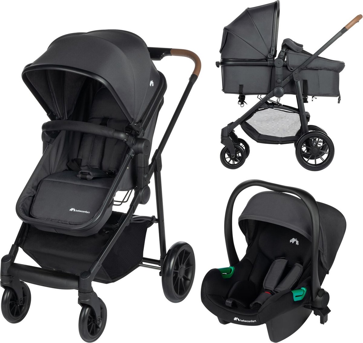 bebeconfort 3-in-1 kinderwagen Haze Trio