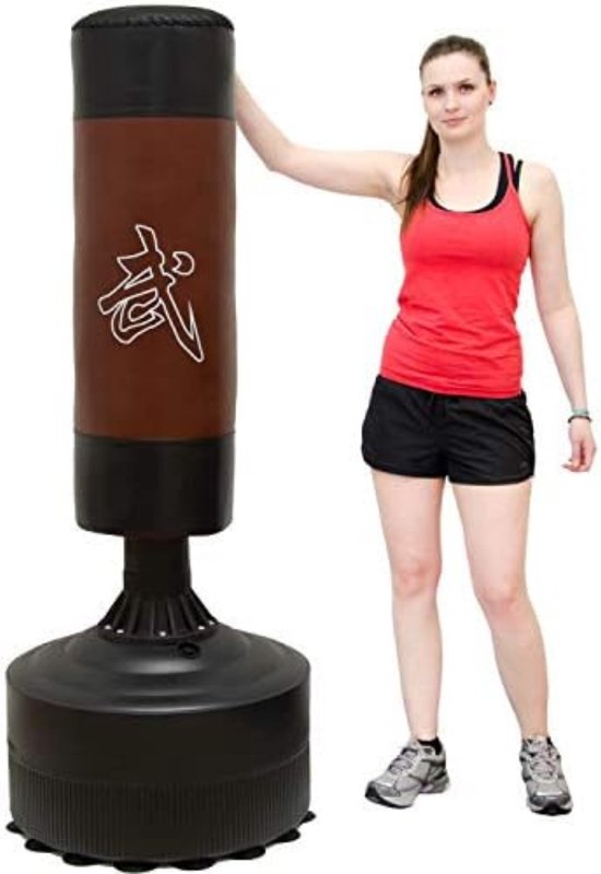 Boksdummy Box Dummy - Vrijstaand - Schokabsorberend - Voor kickboks en ...