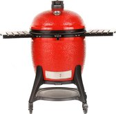 Bol.com Kamado Joe Big Joe 3 - Houtskoolbarbecue met onderstel en zijtafels - Geleverd met zak houtskool en aanmaakhoutkrullen -... aanbieding