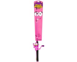 Meisjes hengelset - Roze - Catch a Monster - 140 cm - 12-26 gram — afbeelding 4