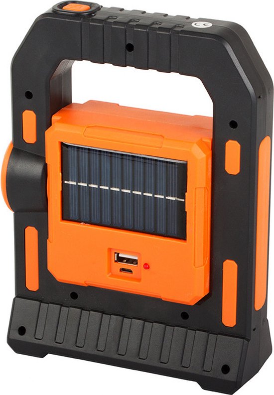 Werklamp | Solar Kampeer lamp | Noodlamp | met Solar paneel | Campinglamp | Zaklamp | met Powerbank | 36 COB Leds | Noodstroom — afbeelding 2