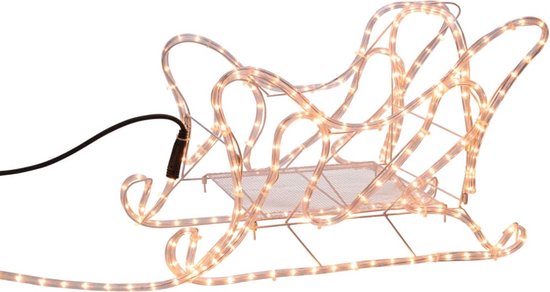 Nampook de Éclairage de Noël Nampook - 60 x 28 x 77 cm - traîneau de rennes