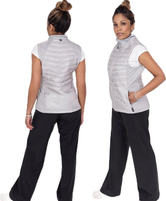 Func Factory dames Hybride Bodywarmer Shelly zilvergrijs 38 van Func Factory — afbeelding 5