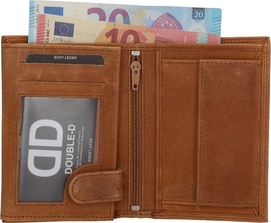Portefeuille Double-D Da Vinci - Marron