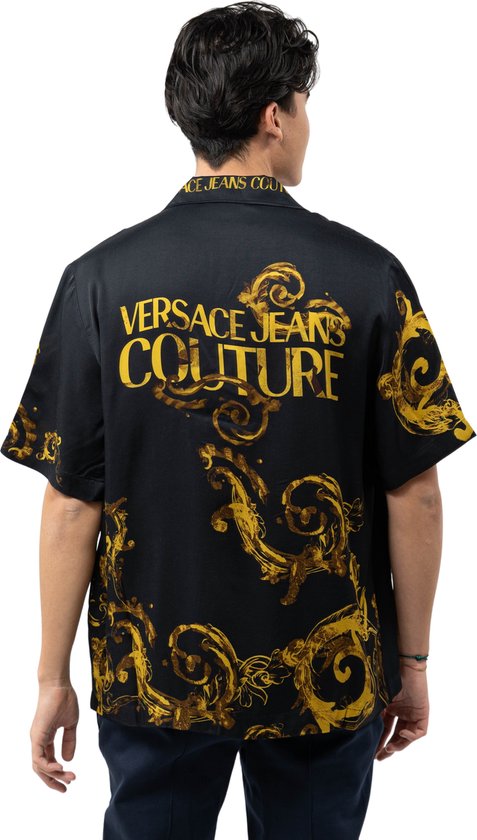 Versace blouse store korte mouwen