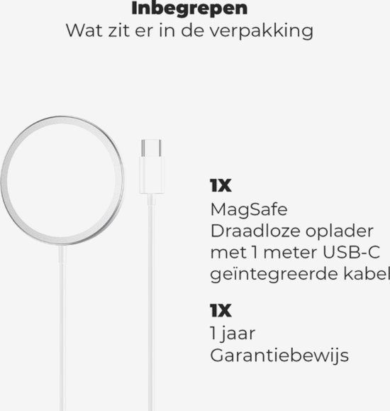 Trag Mag - Magsafe Portemonnee - Apple Wallet - Pasjeshouder
