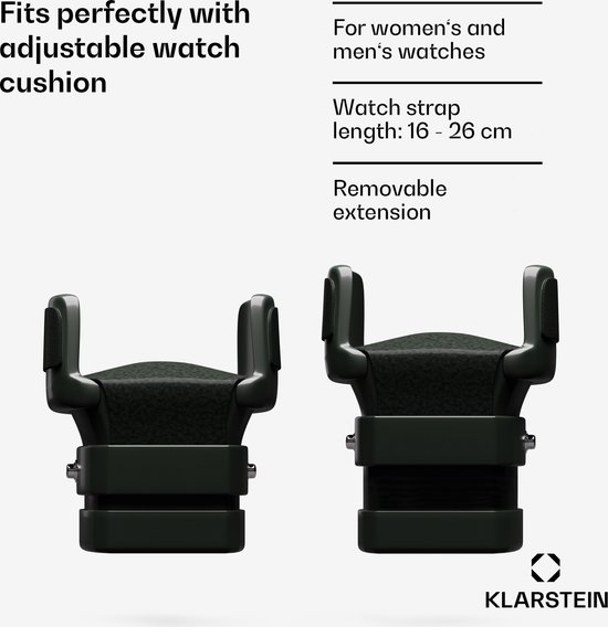 Klarstein LuminousTime Uhrenbeweger 4 Uhren – Automatik Uhrenbeweger met Flüsterleisem