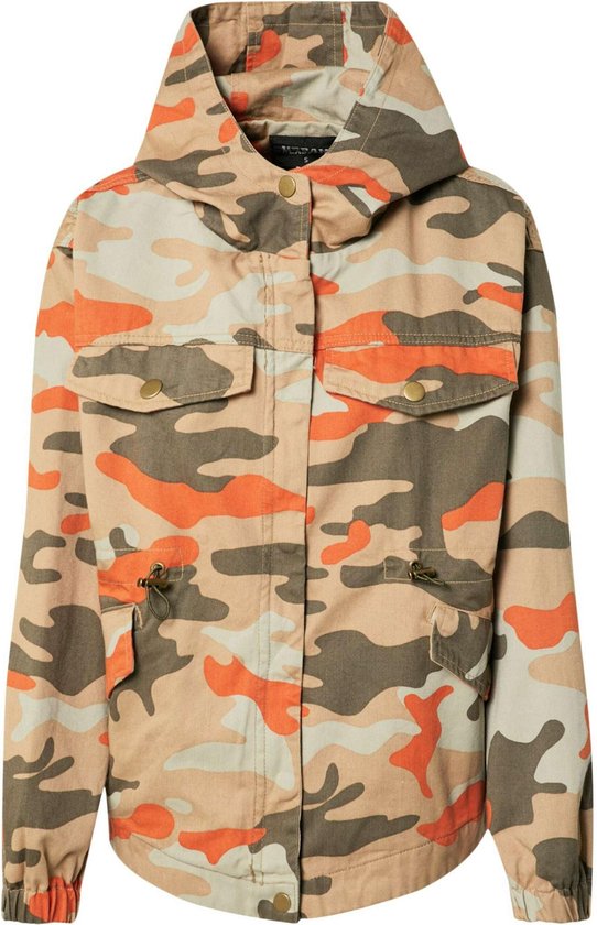 Bomber Jacket Urban Classics Camouflage Jacke Damen Aviator Jacket