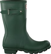 Hunter Dames Regenlaarzen Womens Original Short Groen Hunter Dames Regenlaarzen Womens Original Short Groen