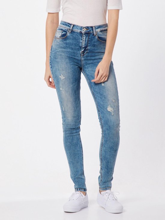 LTB Amy Akis Wash High Rise Skinny Jeans Blauw Dames | bol.com