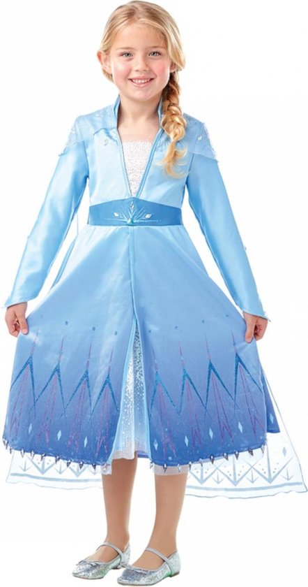 France - Elsa Frozen 2 kostuum voor meisjes - Premium - jaar)