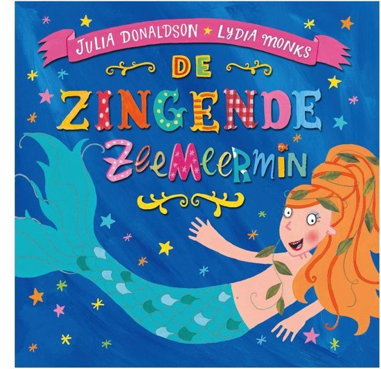 Cover van het boek 'De zingende zeemeermin'