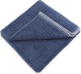 HeckettLane - 1x VPE 3 st. Handdoek Bamboo 50/100 Jeans Blue