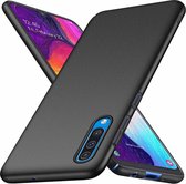 Ultra thin case Samsung Galaxy A50 - zwart + glazen screen protector