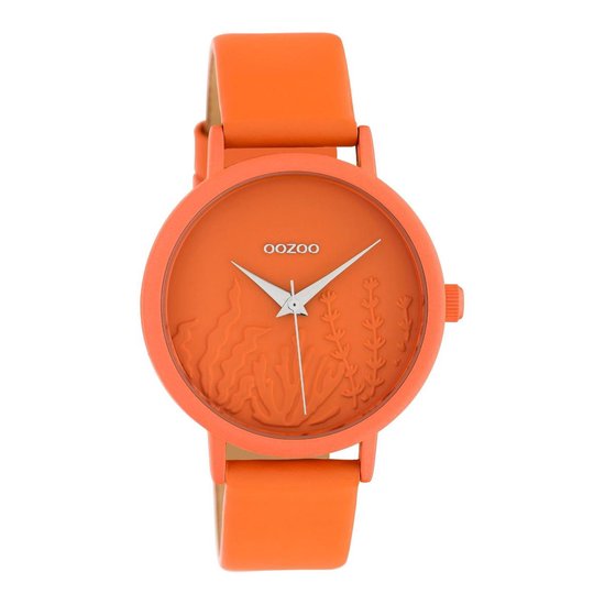 Betuttelen automaat tuberculose OOZOO Timepieces Oranje horloge - Oranje | bol