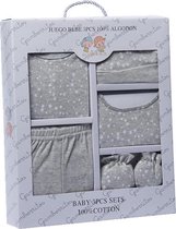 Gamberritos Babykledingset Sterren Grijs One Size 5-delig