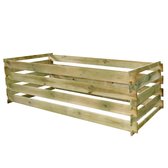 Compostbak met latten 160x80x58 cm FSC geïmpregneerd grenenhout