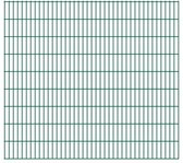 Dubbelstaafmatten 2008 x 1830mm 26m Groen 13 stuks