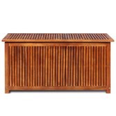 Tuinbox - Massief Acaciahout - Bruin - 117x50x58 cm