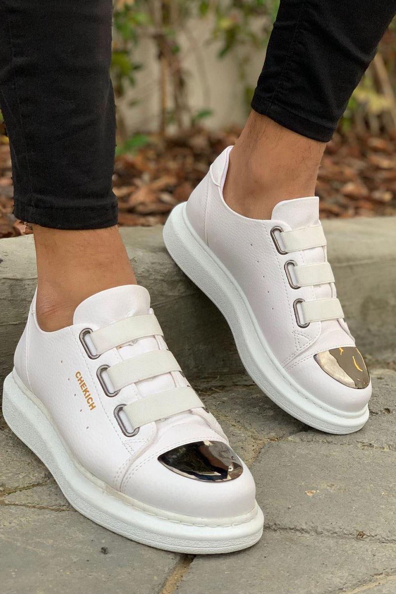 Chekich CH251 BT HERENSCHOENEN WIT maat 45