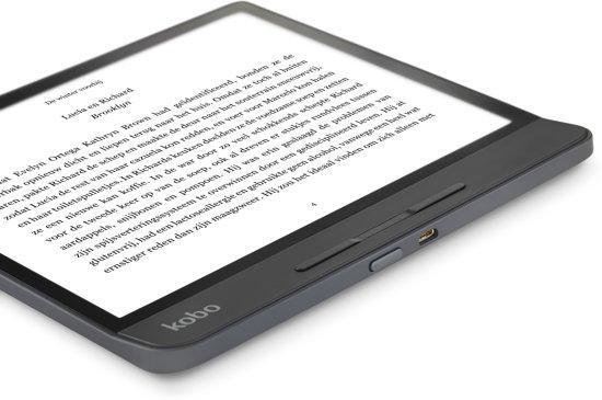 Forma e-reader - Waterdicht - Grote 8 inch scherm - Instelbaar warme kleur - 32GB - Wifi - Zwart