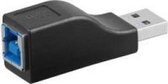 Goobay USB 3.0 B/A USB 3.0 A M SB 3.0 B FM Zwart