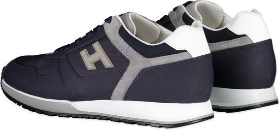 Hogan Sneaker Blauw - Maat 42 - Heren - Lente/Zomer Collectie - Leer;Suède  | bol.com