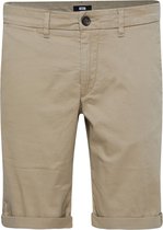 WE Fashion Heren slim fit chinoshort met stretch - Maat W28