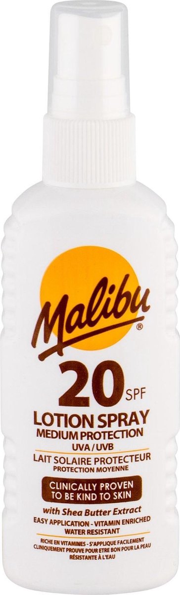 Goedkoopste Malibu Zonnebrand Lotion Spray SPF 20 - 100 ml