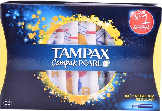 Tampax Pearl Compak Regular Tampon - 36 Stuks