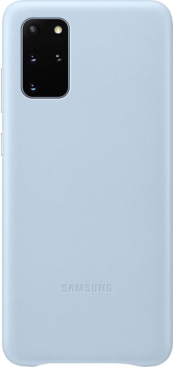 Samsung Leather Hoesje - Samsung Galaxy S20 Plus - Blauw
