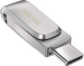 SanDisk Ultra Dual Luxe - USB-stick - Geschikt voor Smartphone/Tablet - USB-C - 128 GB