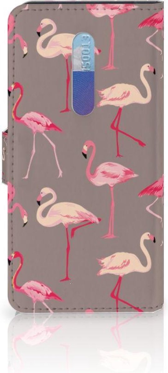 Xiaomi Redmi K20 Pro Telefoonhoesje met Pasjes Flamingo
