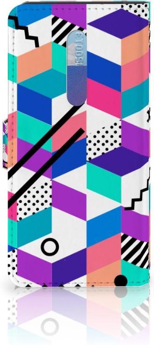 Xiaomi Redmi K20 Pro Book Case Blokken Kleurrijk