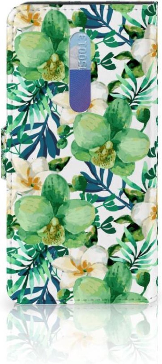 Xiaomi Redmi K20 Pro Hoesje Orchidee Groen