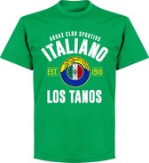 Audax Italiano Established T-Shirt - Groen - L