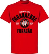 Atletico Paranaense Established T-Shirt - Rood - XXL